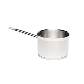 Genware Stainless Steel Deep Saucepan 16cm 2.4 Litre