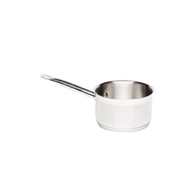Genware Stainless Steel Saucepan 18cm 2.7 Litre