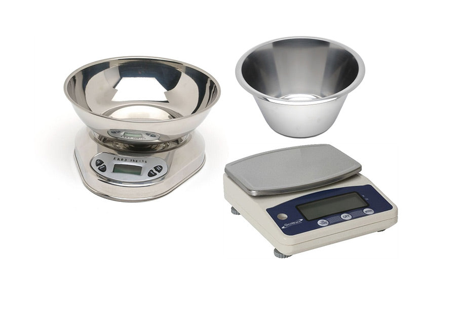 Mixing Bowls & Scales
