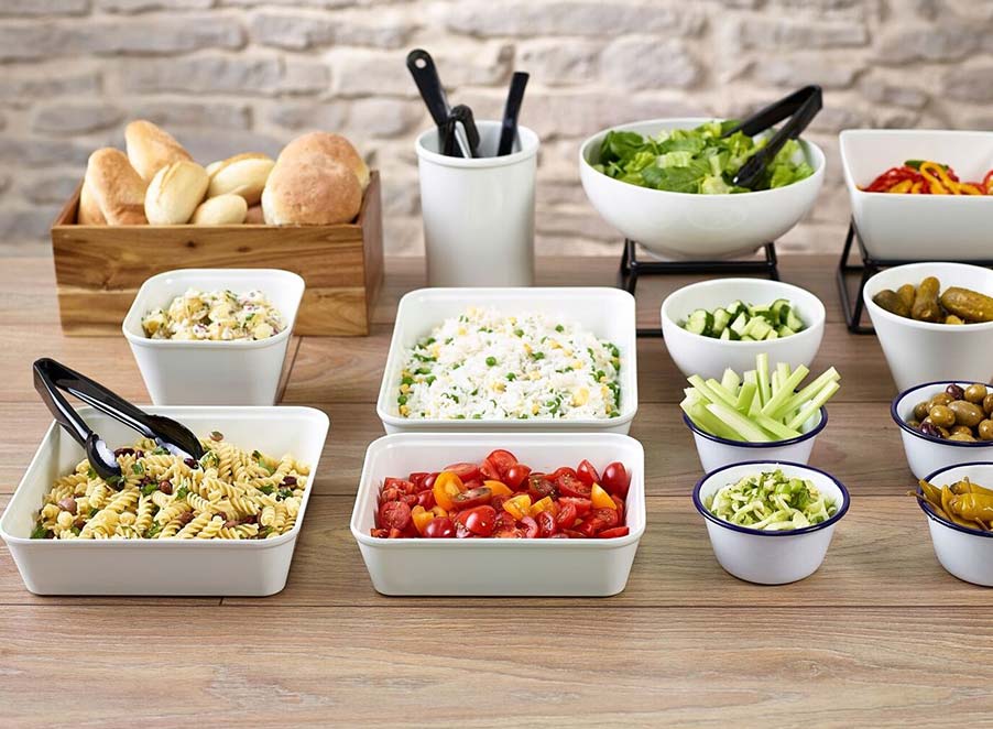 Melamine Bowls & Dishes