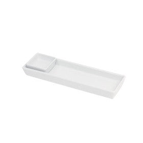 Genware Rectangular Dish Holder 28x8cm/11x3"