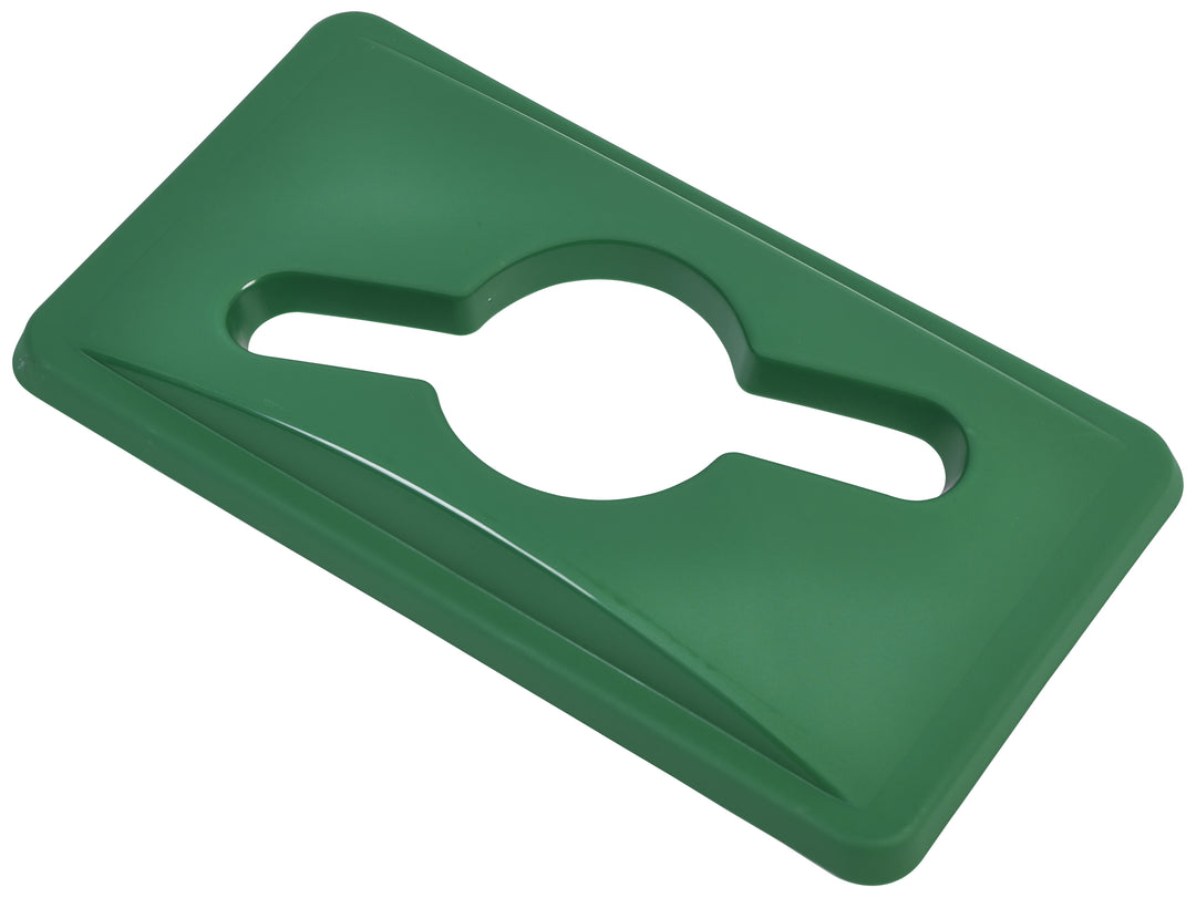 Berties Glass Lid For Recycling Bin Green