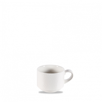 Churchill Isla Stacking Espresso Cup White 9cl-3oz 6x5.3cm