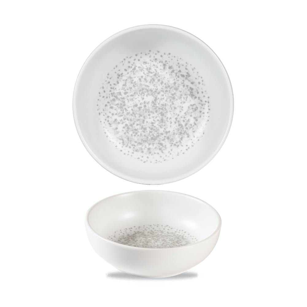 Churchill Art De Cuisine Menu Shades Bowl Caldera Chalk White 34cl-12oz 13.4x3cm