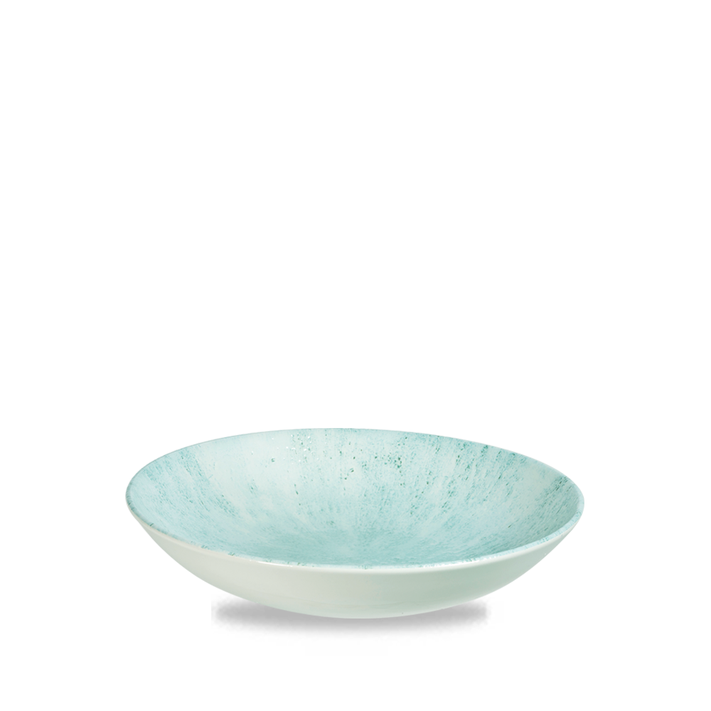 Churchill Studio Prints Stone Small Coupe Bowl Aquamarine 42.6cl-15oz 18.2x3cm