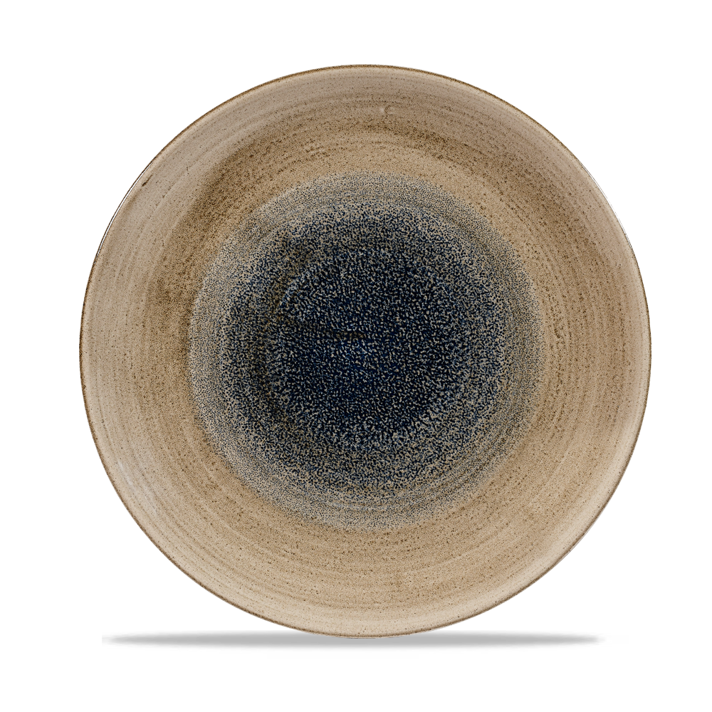 Churchill Stonecast Aqueous Coupe Plate Bayou 26cm-10.25"