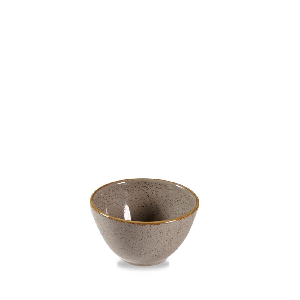 Churchill Stonecast Deep Bowl Peppercorn Grey 24cl-8.4oz 10.2cm