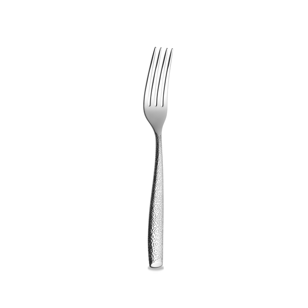 Churchill Raku Table Fork Silver 20.7cm