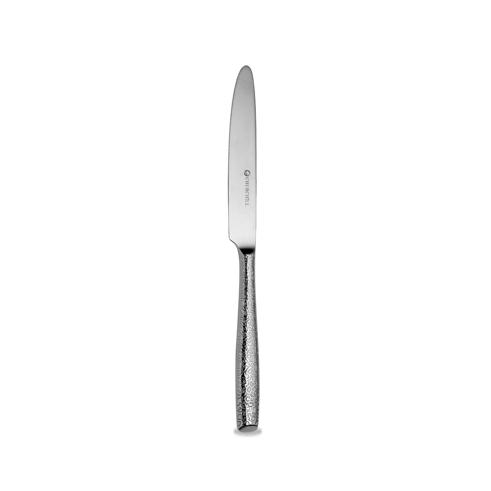 Churchill Raku Dessert Knife Silver 21cm