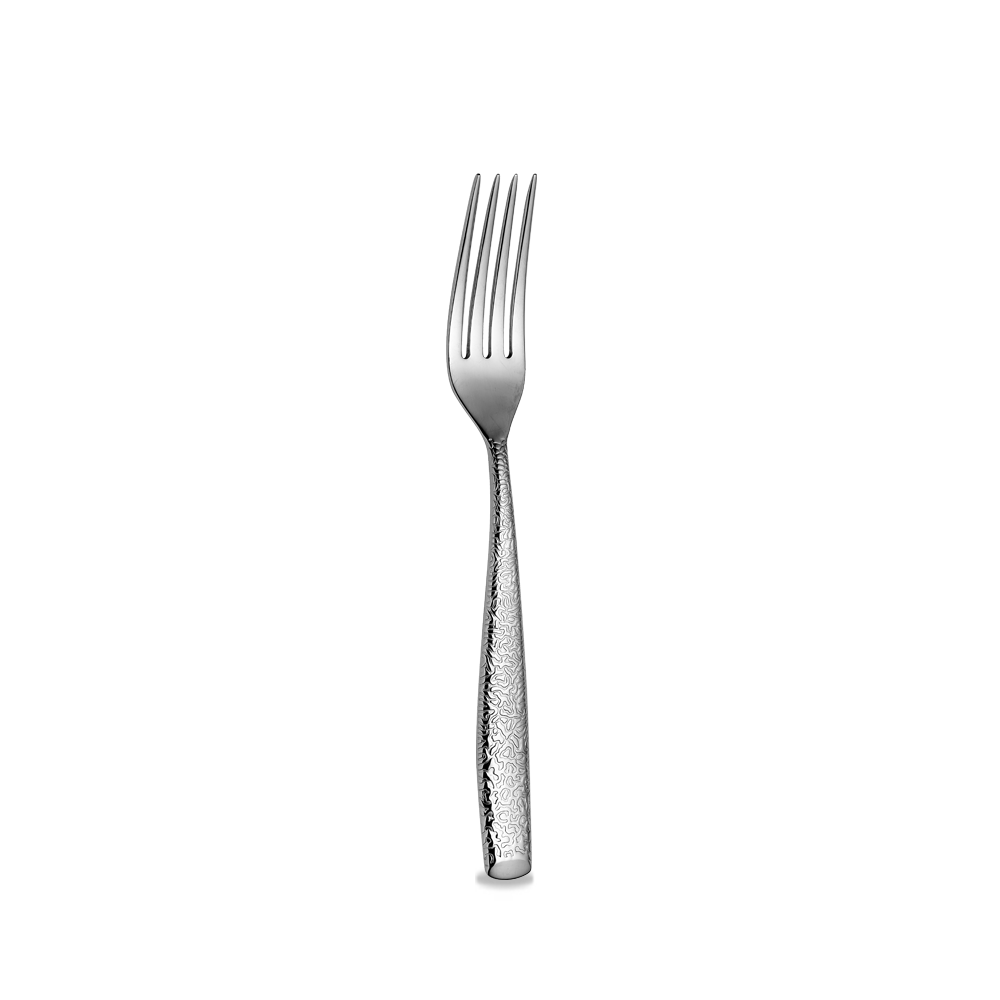 Churchill Raku Dessert Fork Silver 18.2cm