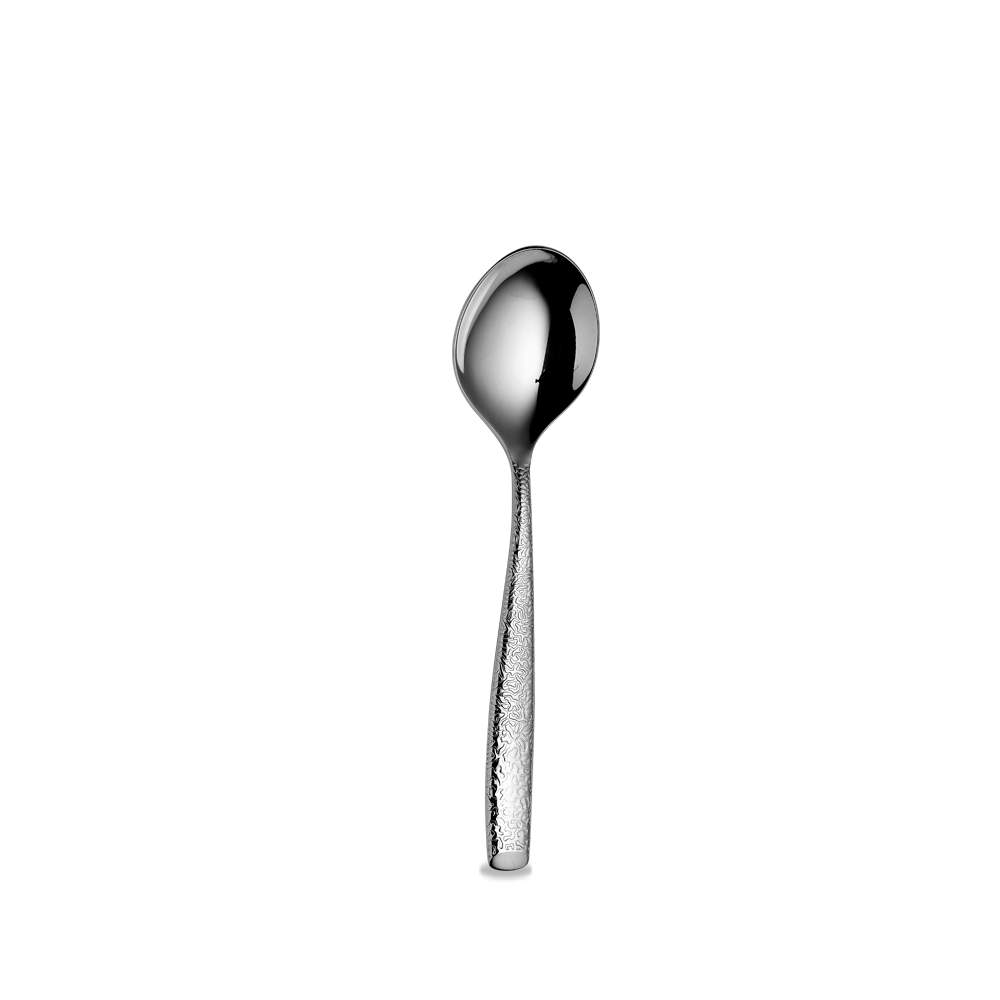 Churchill Raku Soup Spoon Silver 17.5cm