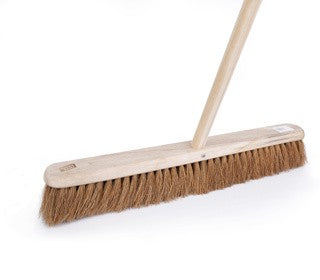 Berties Soft Bristle Broom & Stale 600mm
