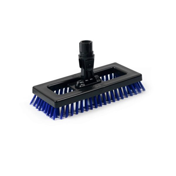 SYR Interchange Deck Scrubber Blue 225mm