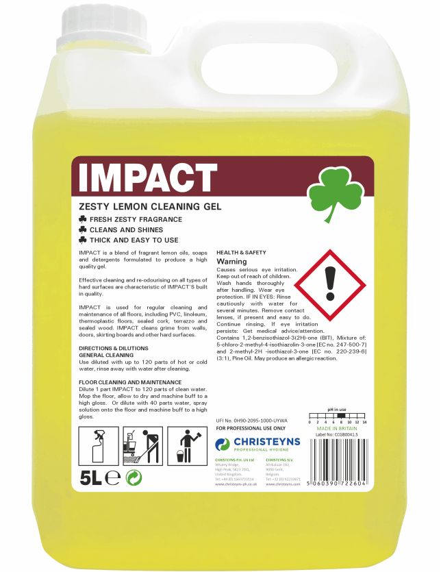 Christeyns FC2 Lemon Floor Gel Maintainer