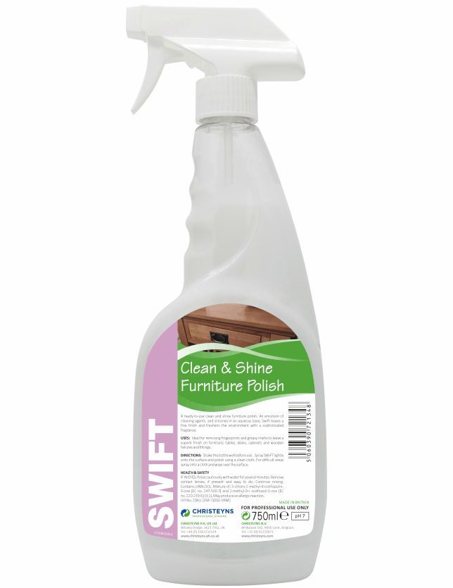 Christeyns Swift Furniture Polish 750ml