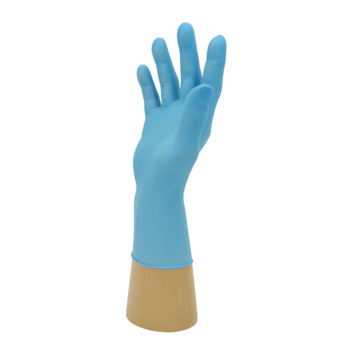 Berties Blue Nitrile Gloves Powder Free Small