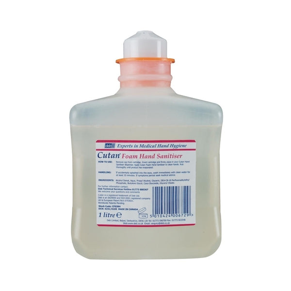 Cutan Foam Sanitiser 1L