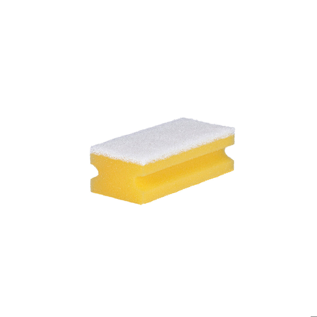 Berties Non-Scratch Sponge Scourer White 13x7x4cm