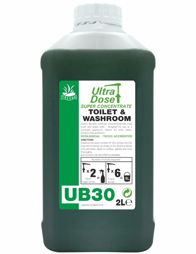 Christeyns UB30 Ultra Dose Toilet & Washroom Cleaner 2L