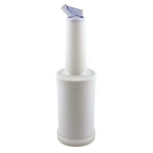 Genware Store & Pour 1 Litre Capacity Clear