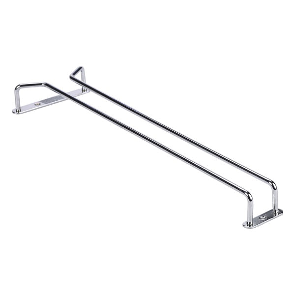 Berties Chrome Glass Hangers 25cm/10"