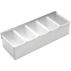 Genware Garnish Dispenser 5 inserts
