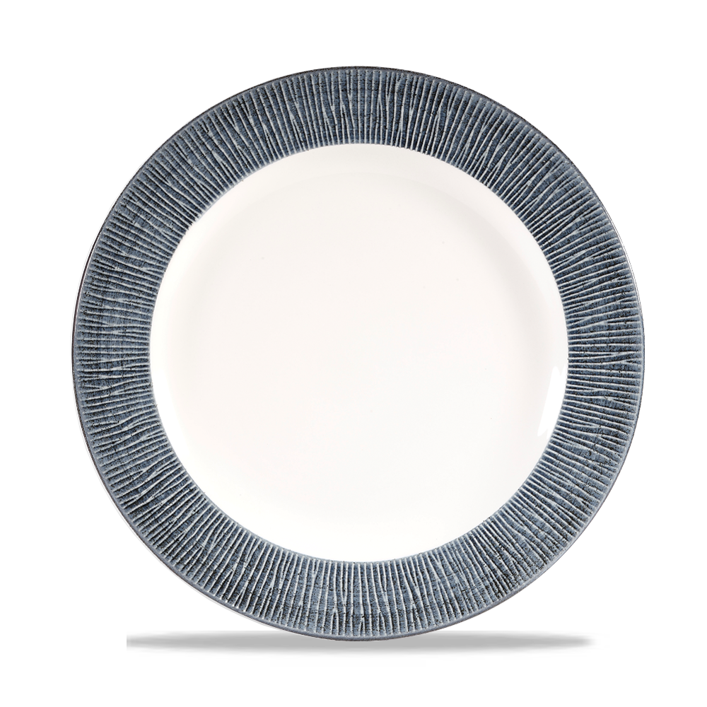 Churchill Bamboo Footed Plate Mist 27.6cm-10.9"