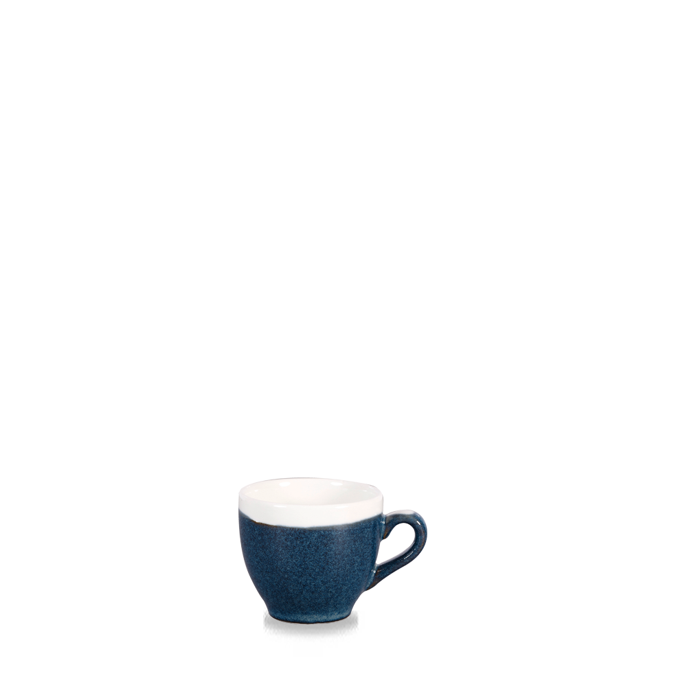 Churchill Monochrome Espresso Cup Sapphire Blue 10cl-3.5oz