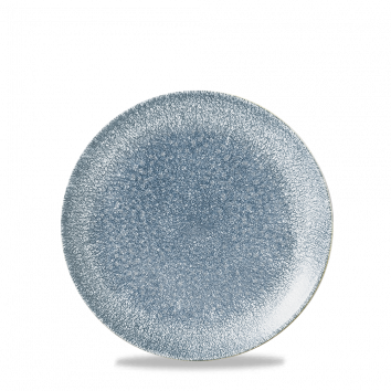 Churchill Studio Prints Raku Coupe Plate Topaz Blue 16.5cm-6.5"