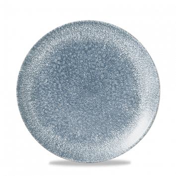 Churchill Studio Prints Raku Coupe Plate Topaz Blue 21.7cm-8.5"