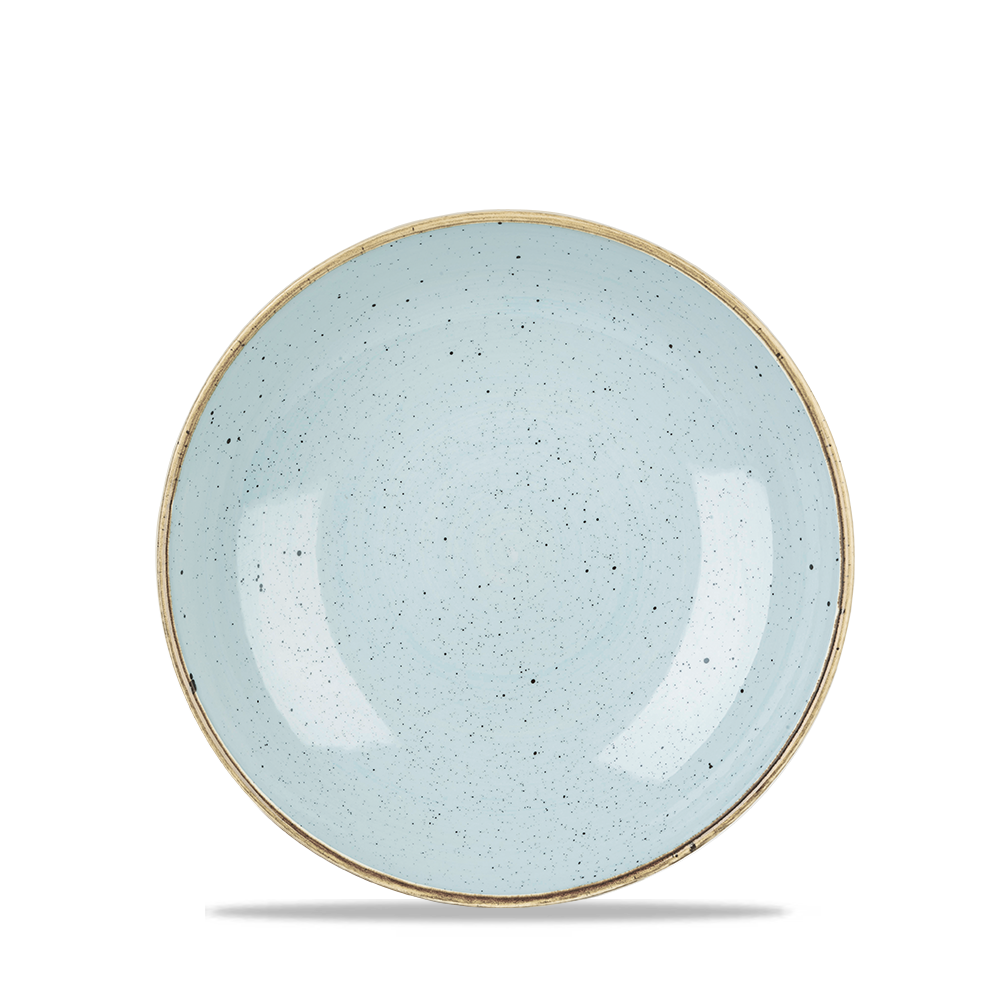 Churchill Stonecast Coupe Plate Duck Egg Blue 16.5cm-6.5"
