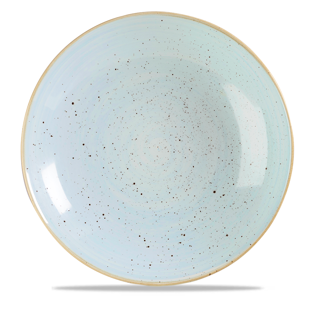 Churchill Stonecast Coupe Bowl Duck Egg Blue 240cl-84.5oz