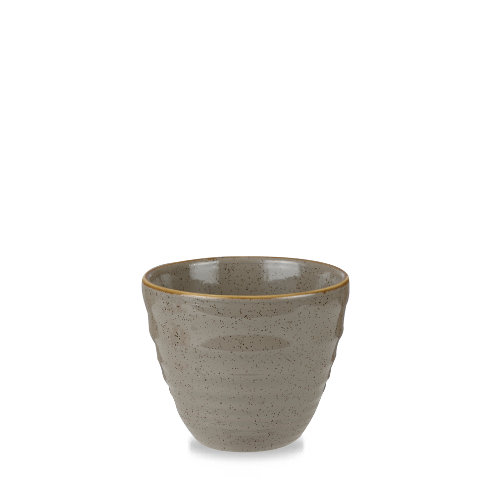 Churchill Stonecast Ripple Chip Mug Peppercorn Grey 28cl-10oz