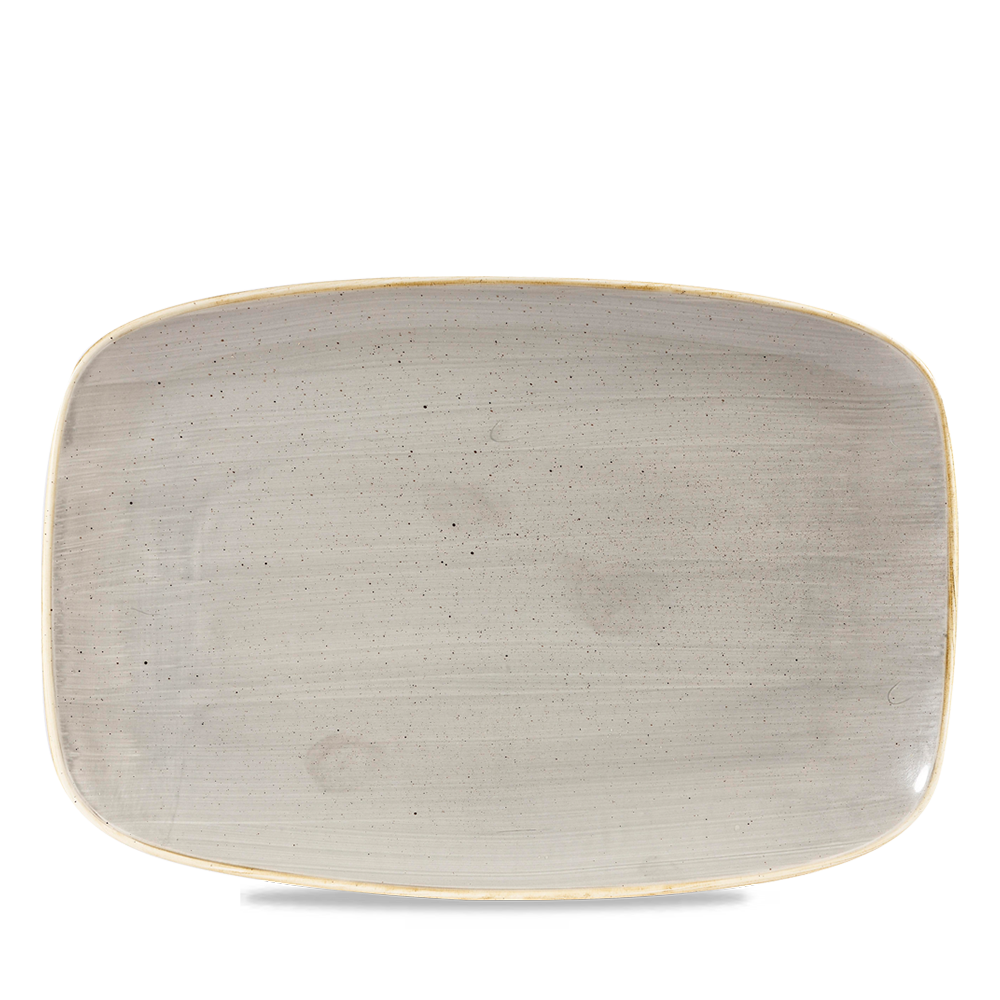 Churchill Stonecast Chef's Platter No.9 Peppercorn Grey 35.5x24.5cm-14x9.6"
