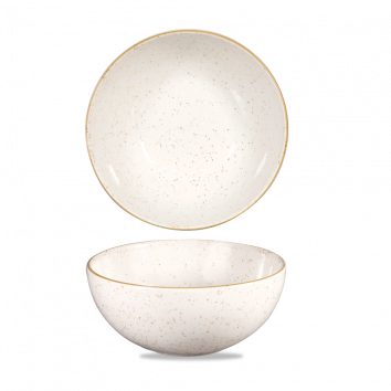 Churchill Stonecast Noodle Bowl Barley White 107.5cl-37.8oz 18.30cm
