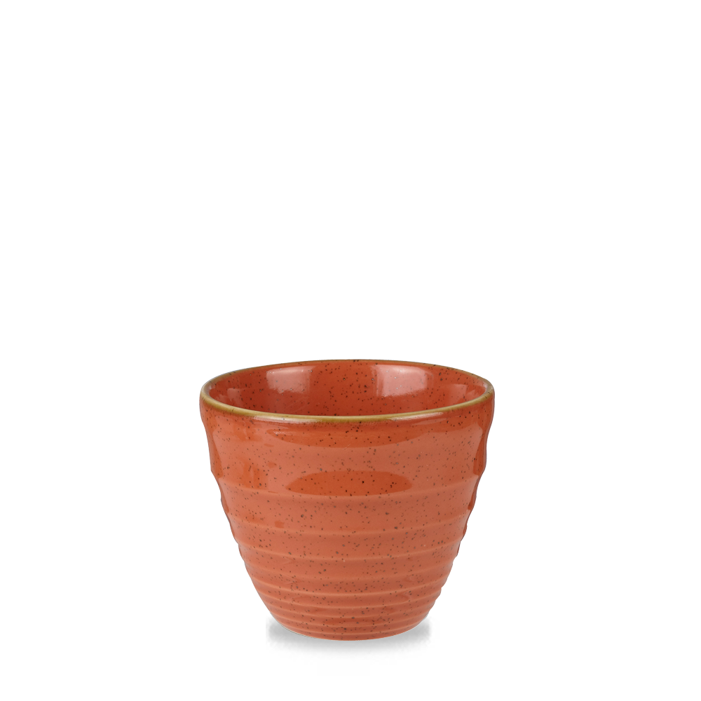 Churchill Stonecast Ripple Chip Mug Spiced Orange 28cl-10oz