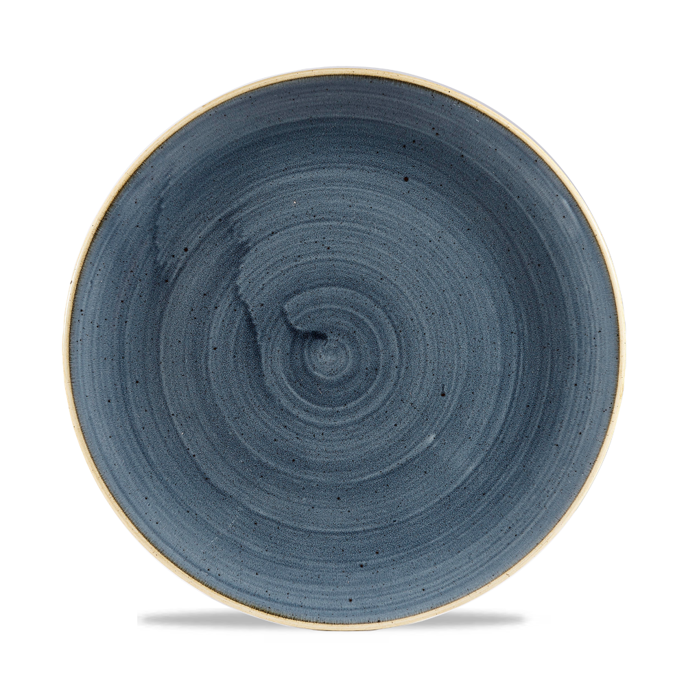 Churchill Stonecast Coupe Plate Blueberry 26cm-10.25"