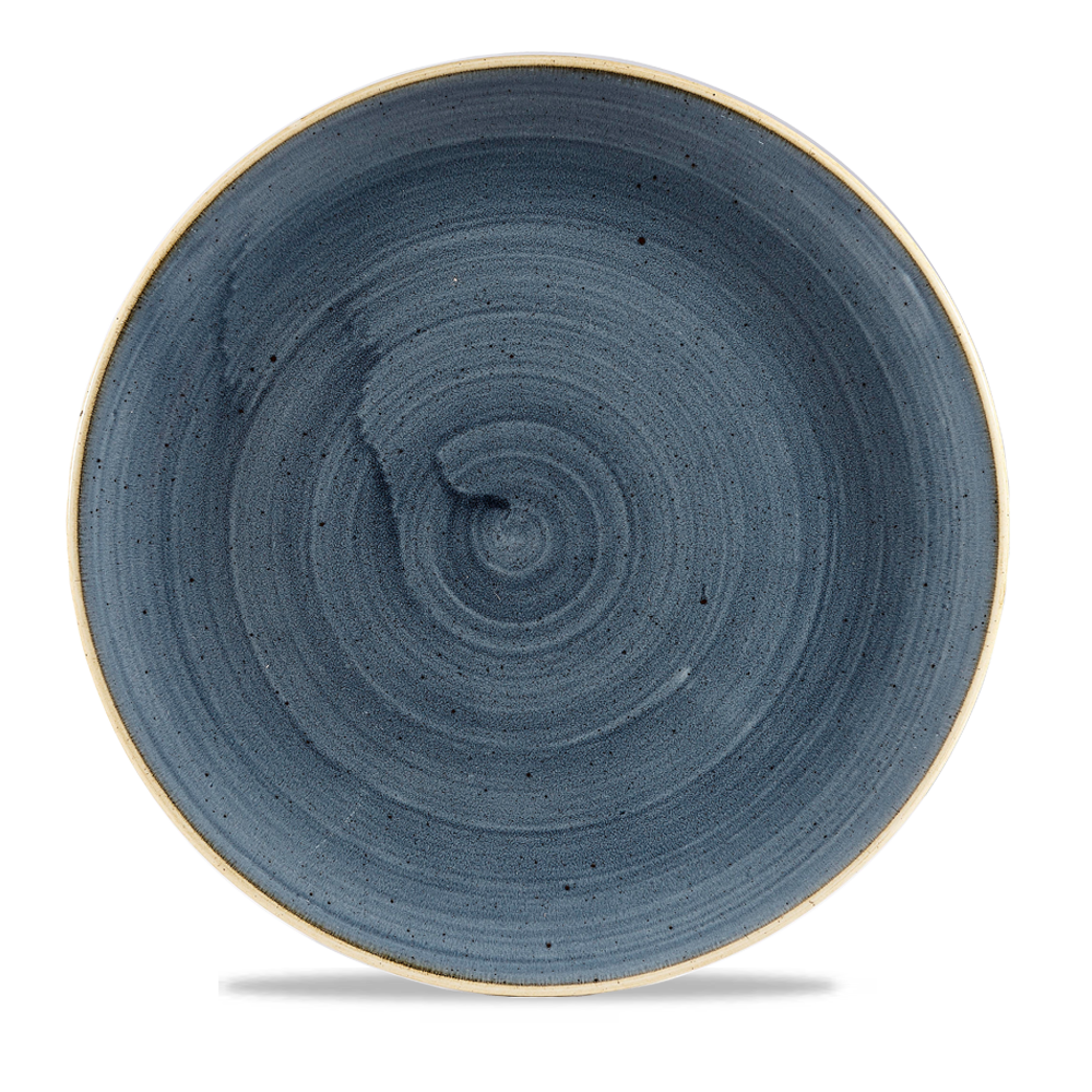 Churchill Stonecast Coupe Plate Blueberry 28.8cm-11.3"