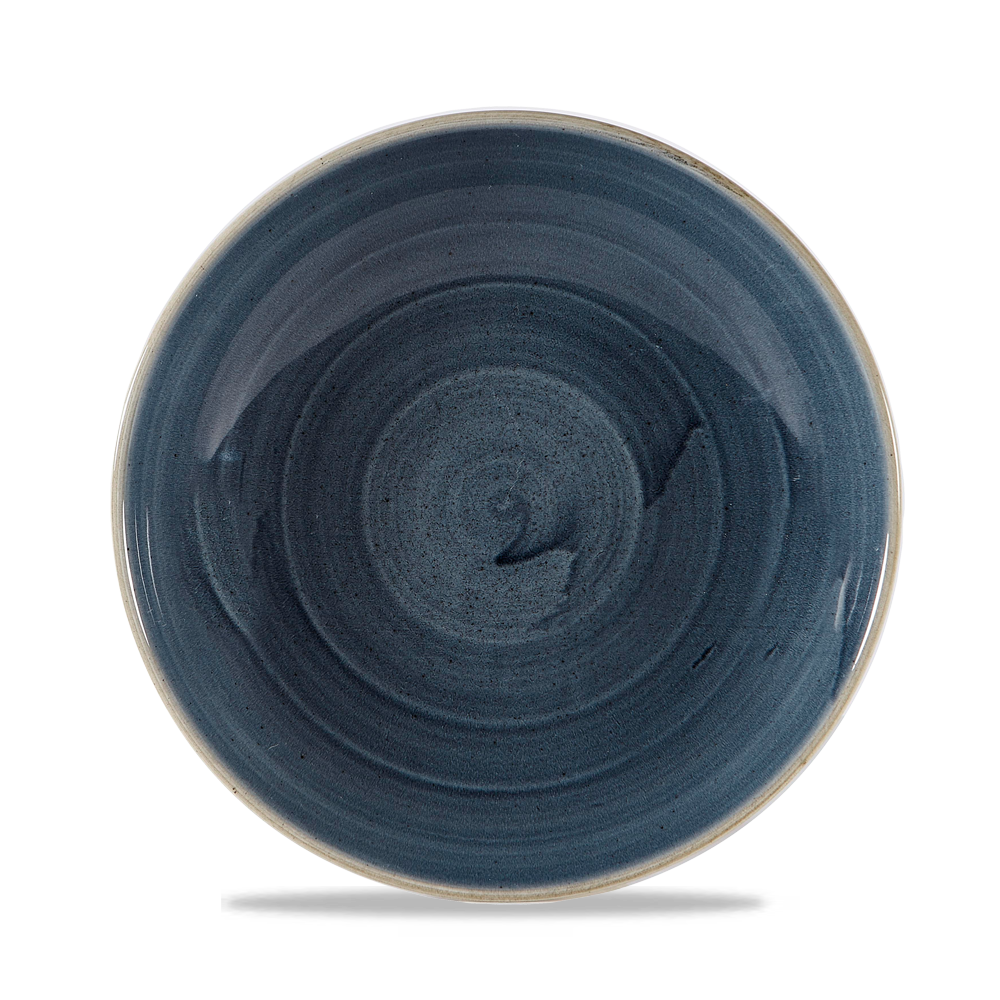 Churchill Stonecast Coupe Bowl Blueberry 113.6cl-40oz