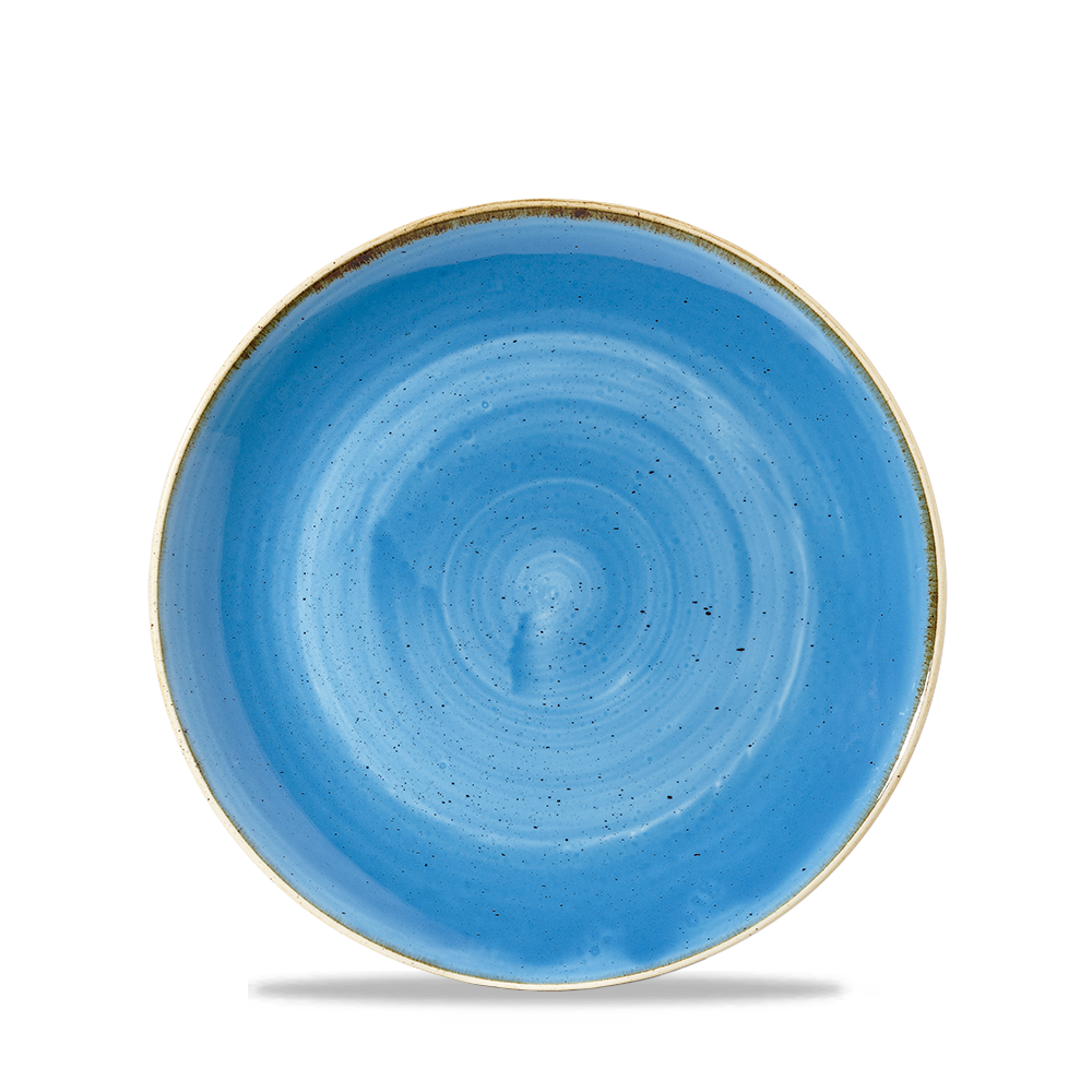 Churchill Stonecast Coupe Bowl Cornflower Blue 42.6cl-15oz