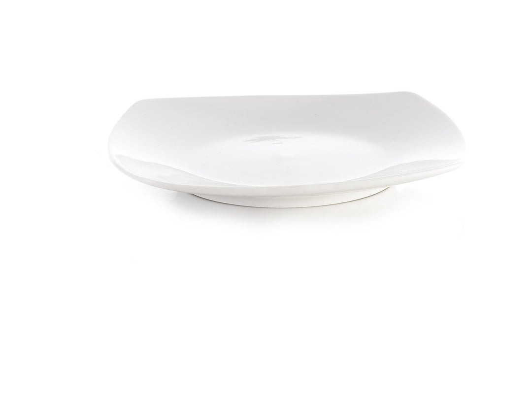 Professional White Square Plate 20.5cm-8"