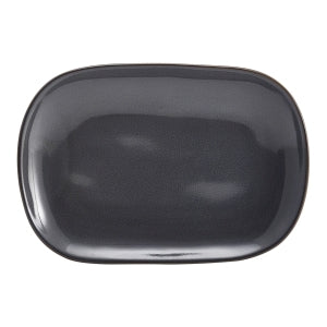 Terra Stoneware Rectangular Plate Blue 24x16.5cm