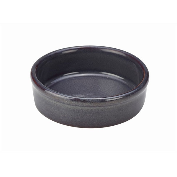 Terra Stoneware Tapas Dish Blue 10cm-4"