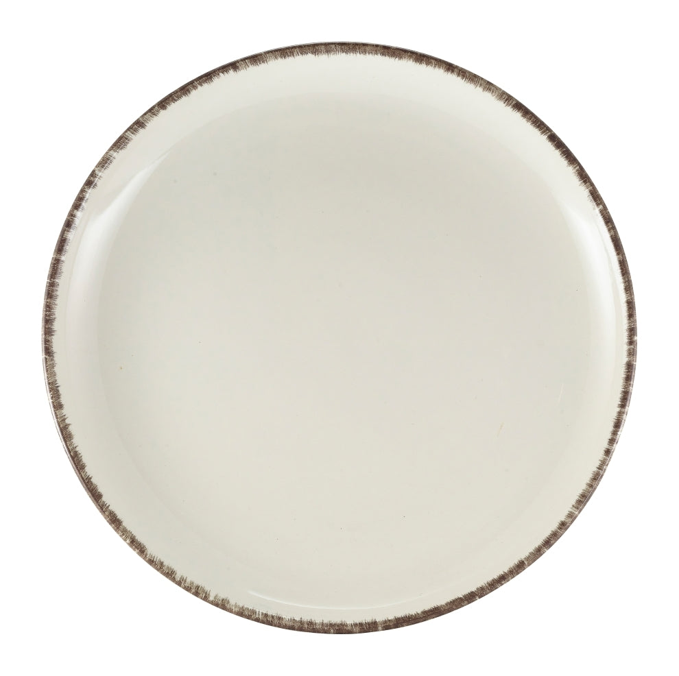 Terra Stoneware Coupe Plate Sereno Grey 27.5cm-10.75"