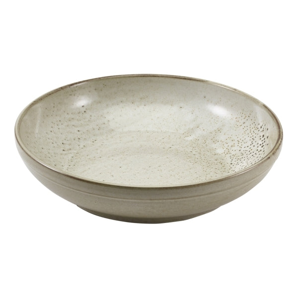 Terra Porcelain Coupe Bowl Grey 27.5cm-10.75"