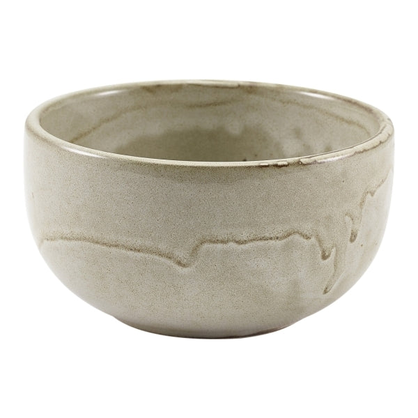 Terra Porcelain Round Bowl Grey 11.5cm-4.5"