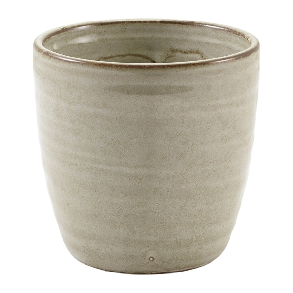 Terra Porcelain Chip Cup Grey 32cl-11.25oz