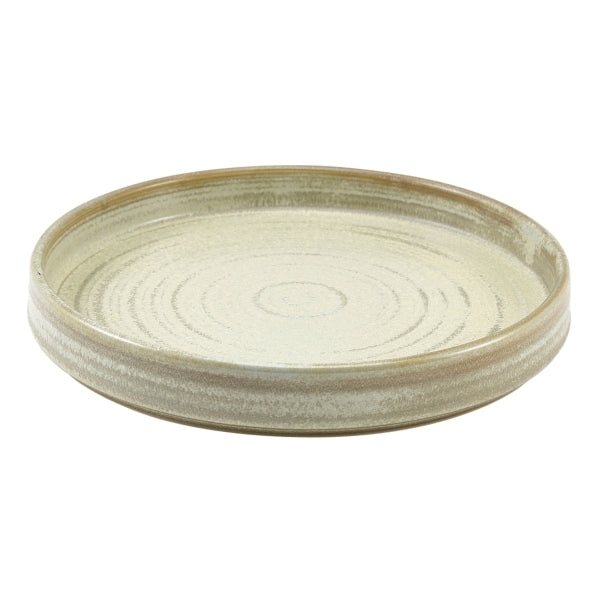 Terra Porcelain Presentation Plate Matt Grey 21cm-8.25"