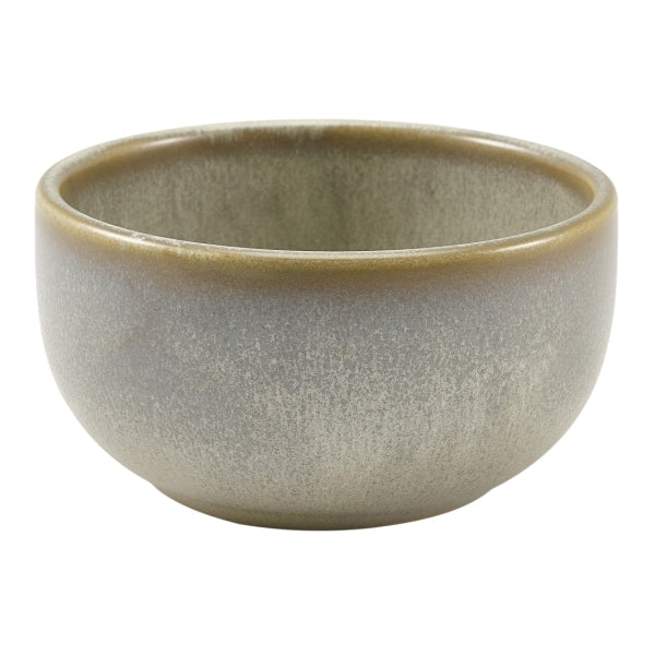 Terra Porcelain Round Bowl Matt Grey 11.5cm-4.5"