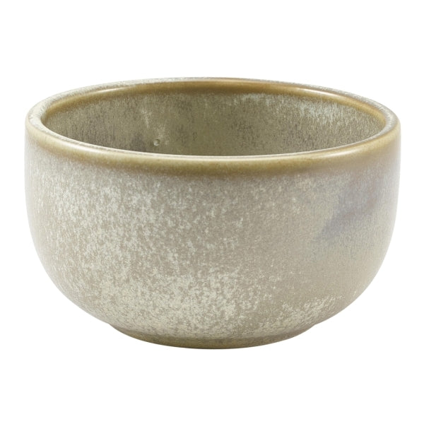 Terra Porcelain Round Bowl Matt Grey 12.5cm-4.9"